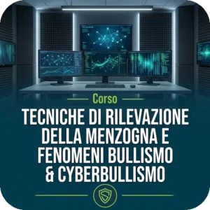 Tecniche di rilevazione della menzogna e fenomeni bullismo & cyberbullismo - 8 ore