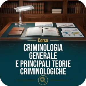 Criminologia generale e principali teorie criminologiche - 8 ore