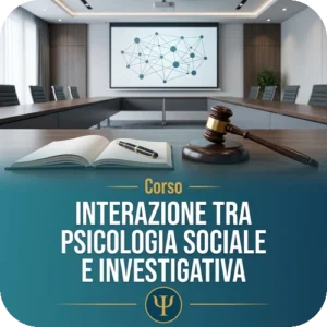 Interazione tra psicologia sociale e investigativa - 8 ore