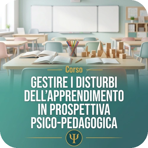 Gestire i disturbi dell’apprendimento in prospettiva psico-pedagogica | 60 CFU