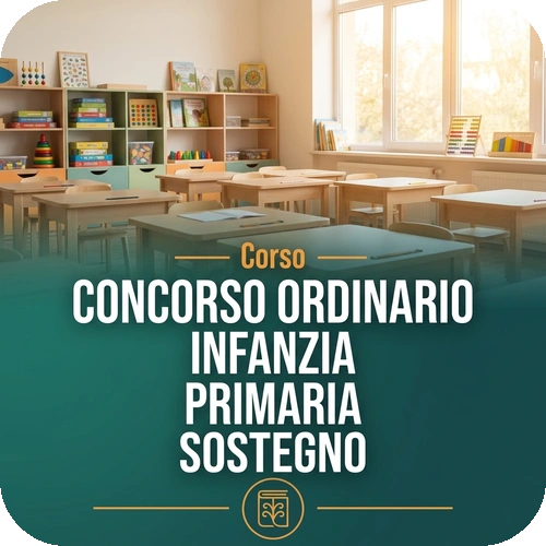 Corso online Concorso ordinario Infanzia Primaria Sostegno