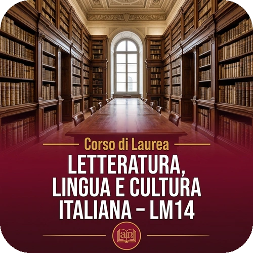 Letteratura, Lingua e Cultura italiana – LM14