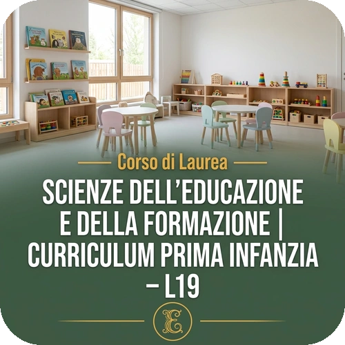 Scienze dell’Educazione e della Formazione | Curriculum Prima Infanzia – L19