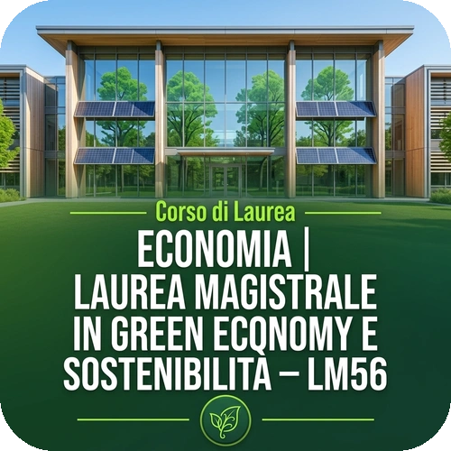 Economia | Laurea magistrale in Green Economy e Sostenibilità – LM56