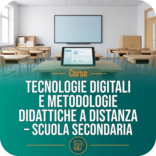 Tecnologie digitali e metodologie didattiche a distanza – Scuola secondaria | 60 CFU