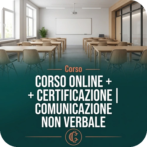Corso online + Certificazione | Comunicazione non verbale – 100 ore
