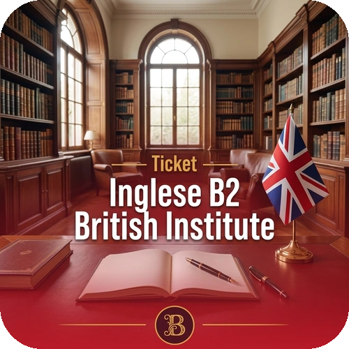 Ticket esame Certificazione Inglese B2 | British Institute