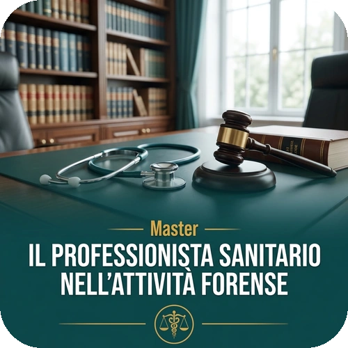 Master online Il professionista sanitario nell’attività forense: perizia, CTU e CTP  | 1° livello
