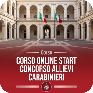 Corso online Start | Concorso Allievi Carabinieri