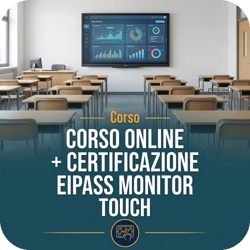Corso online + Certificazione | EIPASS Monitor Touch – 100 ore