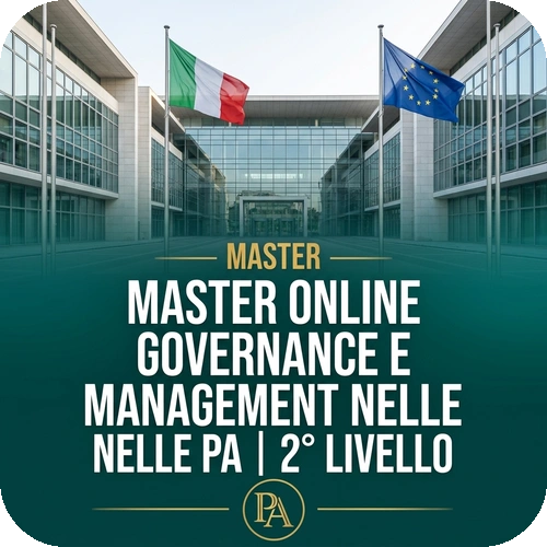 Master online Governance e Management nelle PA  | 2° livello