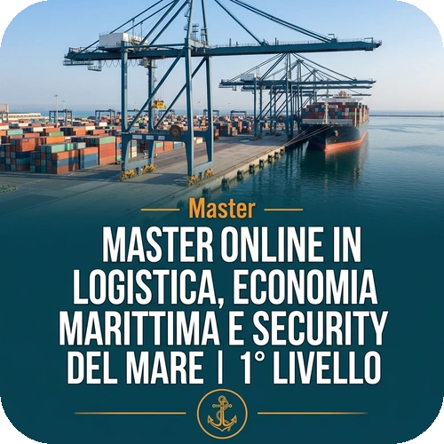 Master online in Logistica, economia marittima e security del mare  | 1° livello