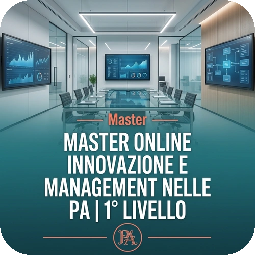 Master online Innovazione e Management nelle PA  | 1° livello