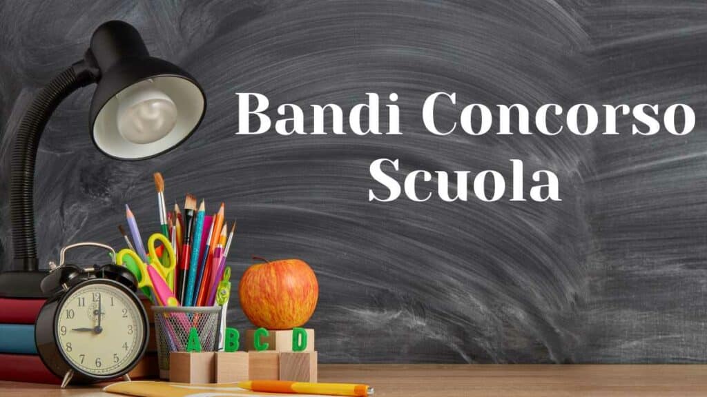 concorso scuola 2023