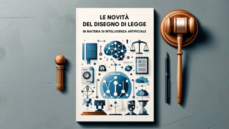 Le novità del disegno di legge in materia di Intelligenza Artificiale