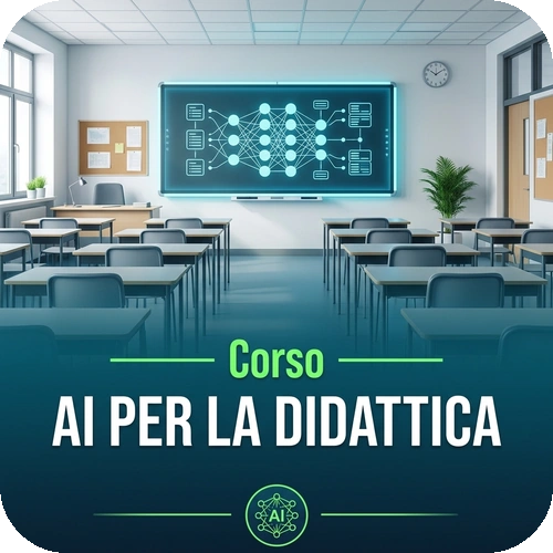 Corso online + Certificazione | Intelligenza Artificiale per la Didattica – 50 ore