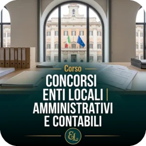 Corso online Concorsi Enti Locali | Amministrativi e contabili