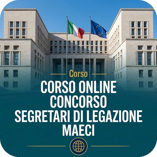 Corso online Concorso Segretari di Legazione MAECI – 35 posti – 2026