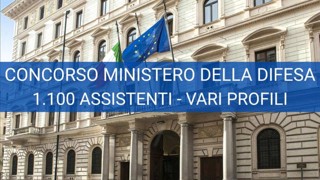 Concorso Ministero Difesa 2026