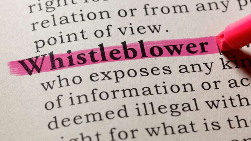 whistleblower - come funziona la segnalazione