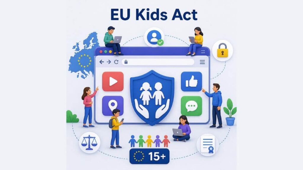 La proposta EU Kids Act della Commissione europea per minori