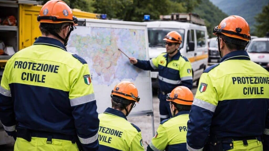 Protezione Civile - le quattro attività fondamentali
